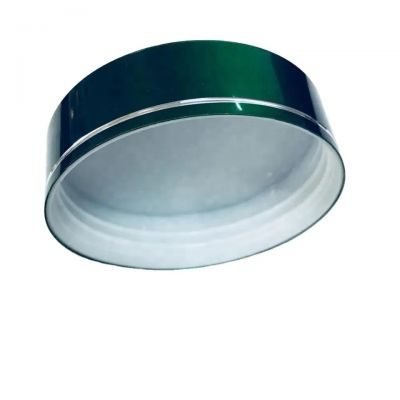 customized embossing aluminum 63mm screw cap