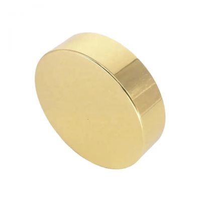 gold aluminum jar lid for glass