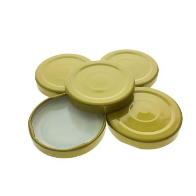 Customized 38mm 43mm 48mm 53mm 56mm 70mm 82mm tinplate metal caps