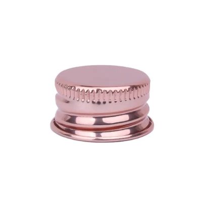 24/415 24/410 Gold Silver Matte Black Aluminum Lid Metal Screw Cover Cap
