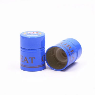 33x47 33*47 pilfer proof aluminum cap plastic insert composite vodka whisky beverage spirits alcohal glass bottle caps