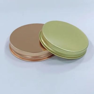 Big diameter aluminum material cap for jar use / aluminum lid for PET jar