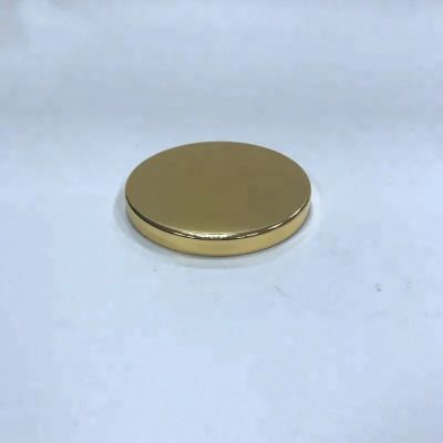 Gold/sliver Metal Aluminum Glass Candle Jar Metal Lid
