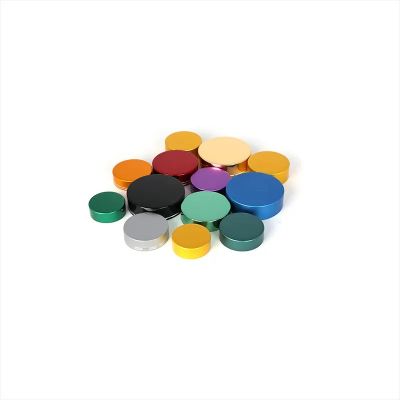 hot sale 38/41/45/53 aluminum plastic lids bottle caps closures for capsule bottle