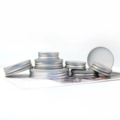 Customized 38-400 45-400 53-400 Regular Month Size Silver Metal Lids for Plastic and Glass Bottle
