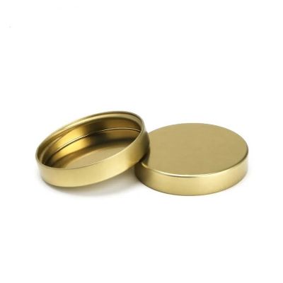 Wholesale 33/400 38/400 45/400 53/400 Metal Material Silver Cold Cupreous Threaded Tinplate Custom Caps Metal Glass Jar Lids