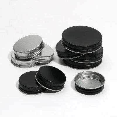 Metal Screw Lid with Induction Seal / Sensitive Seal Tinplate Caps for Glass Bottles