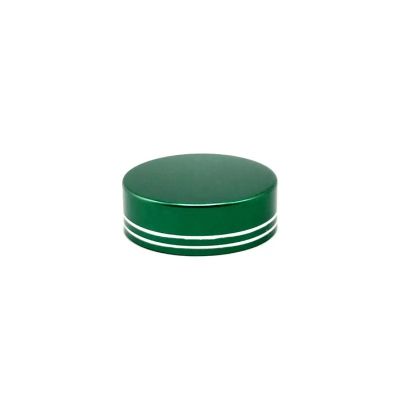 Aluminum metal screw bottle cap green manufacturer