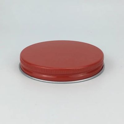 Metal Cap 10mm-140mm Red Screw Aluminum Cap Metal Aluminum Lid for bottle