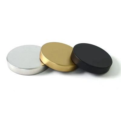 38 45 51 53 400 Smooth Silver gold Color Metal unishell Caps For Plastic metal Capsule bottle