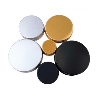 screw aluminum cap for cosmetic bottles factory price aluminum lid