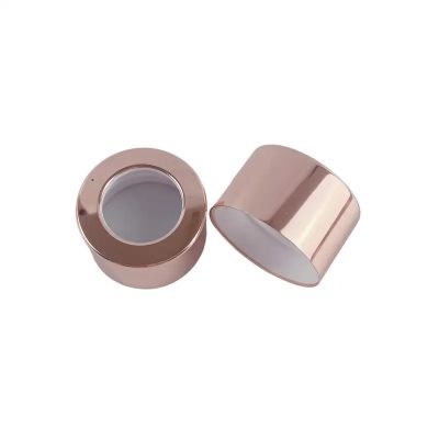 gold silver black metal aluminum reed diffuser lid with PE liner for aromatherapy glass perfume bottle 20mm 24mm 28mm