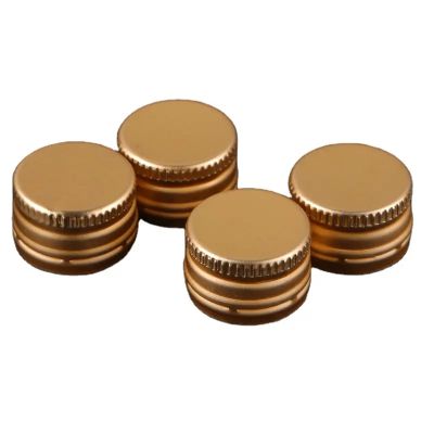 free sample 28 mm metal gold oral liquid health screw caps free sample glass bottle Aluminum lid Anti-theft bottle cap