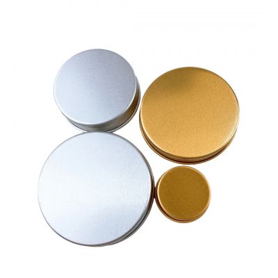 Custom Canning Jar Lids Wholesale Aluminum Mason Jar Lid Universal Metal Aluminum Water Bottle Screw Cover Cap