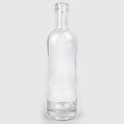 750ml spirit liquor bottle Liquor Bottles Clear 500ml 700ml 750ml 1L Whisky Liquor spirit Glass Bottle