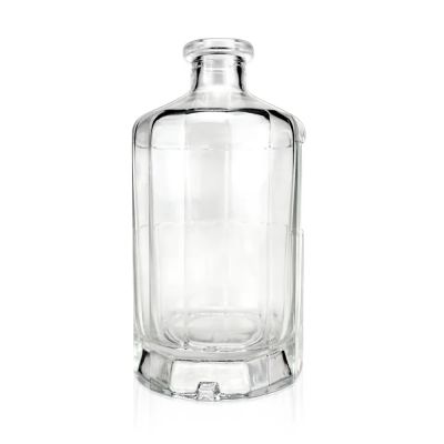 1000ml 750ml 700ml 500ml Shaped 375ml Spirit Whisky 750ml glass bottle for liquor