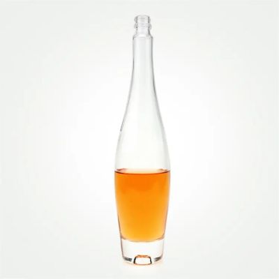 700ml 750ml customize color painting empty bottle 750ml liquor spirit glass bottle for vodka gin