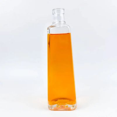 Clear Glass Liquor Bottle 700ml 750ml Nordic Gin Whiskey Vodka Liquor Spirit Bottle Liquor Rum 500ml Glass Bottle