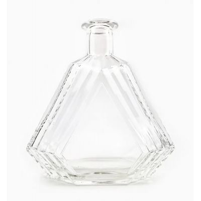 Custom Shape Empty Spirit 100ml 200ml 375ml 500ml 1L 750ml screw cap glass bottle