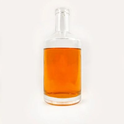 200ml 375ml 500ml 700ml 750ml 1000ml whiskey gin whisky liquor glass vodka spirit bottle for Liquor