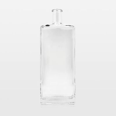 Square Empty 200ml 375ml 500ml 700ml 750ml 1000ml Vodka Spirit Whisky Wine Liquor Glass Bottle