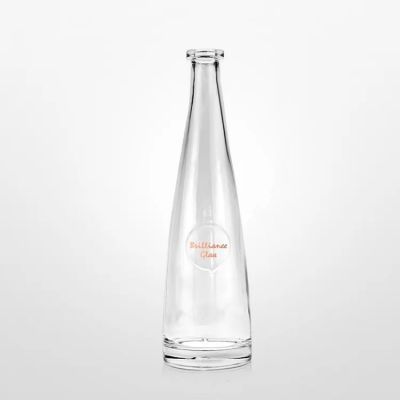 Empty Clear Super Flint 700ml Gin Vodka Glass bottle 500ml 750ml Glass Vodka Whisky Bottles