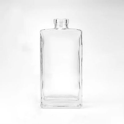 500 ml 700 ml 750 ml Vodka Whisky Rum Gin Bottle Glass Liquor Bottle with factory supply good price leather wine box