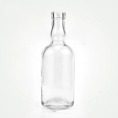 whiskey vodka bottle 750 ml Nordic Glass Bottle 700 ml Gin Rum Glass Liquor Bottle with Glass Liquor Cork