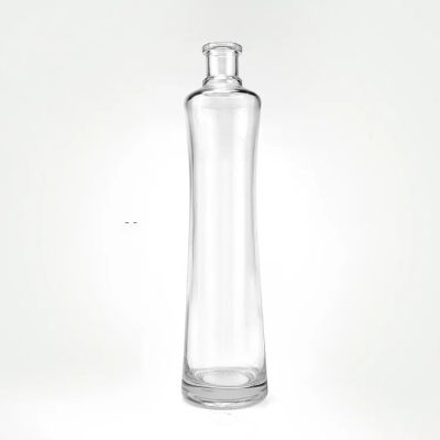 Special Shape Clear 500ml Wine Clear Glass Brandy Liquor Bottle Whisky Glass Bottle