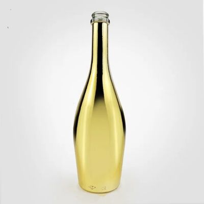 Wholesale 750 Ml Empty Storage Bottle Frosted Clear Glass Fruit Wine Liquor Bottles