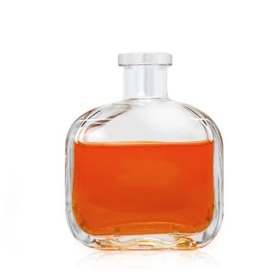 Wholesale Custom 500 ml 700 ml 750 ml 1000 ml Empty Glass Liquor Bottle Whiskey Spirit Liquor Glass