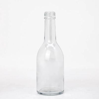 Customized 350ml High Quality Whisky Vodka Spirit 500ml Glass Bottle for Liquor Wholesale