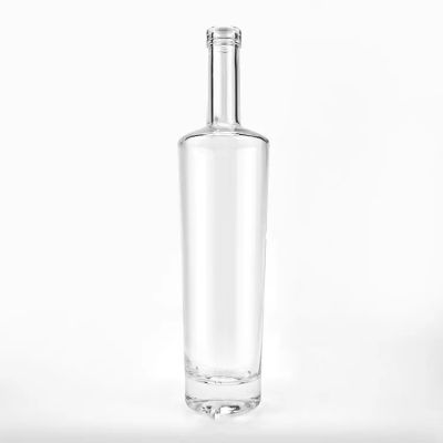 750 ml tall liquor wine bottle round empty flint glass bottle liquor wine whisky liquor/alcohol/spirit glass bottle