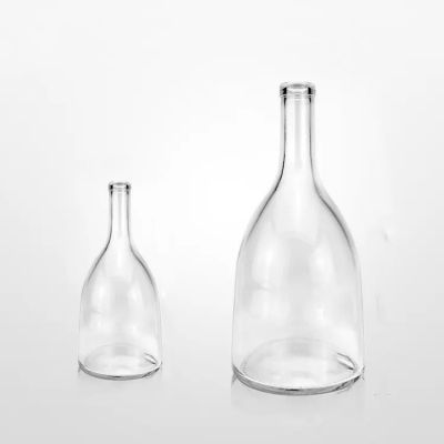 Custom Glass Spirits Liquor Bottles Clear 500ml 700ml 1000ml Whisky Bottle