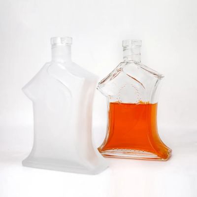 luxury 500 ml 700 ml 750 ml Whisky Brandy Gin Rum Vodka Empty Fruit Wine Glass Bottle