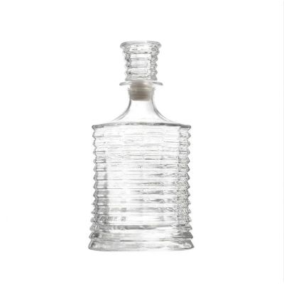 Premium custom Gin Whisky Vodka Spirit Glass Bottle Liquor 500ml 700ml 1000ml Brandy wine glass Bottle