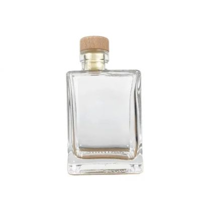 Hot selling 250ml 300ml 500ml transparent glass wine bottle