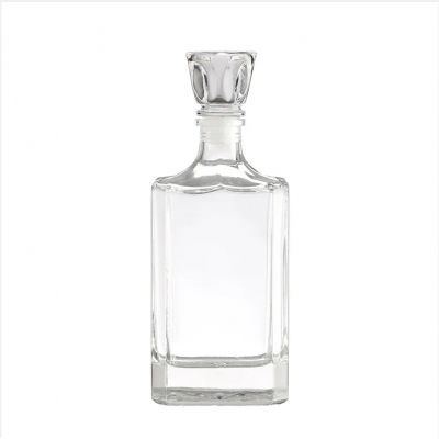 Sale High Quality Glass Bottles 500ml 750ml Whisky Liquor Flint Glass Wine Bottles