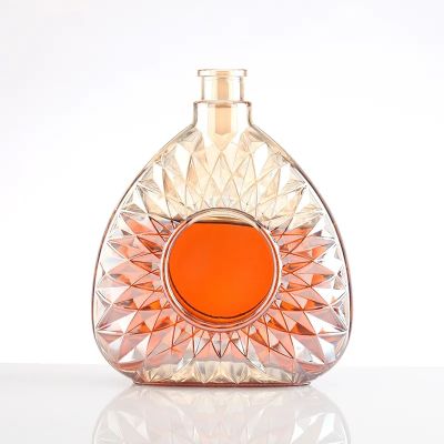 Custom Flint 500ml 700ml 750ml Liquor Tequila Vodka wine Glass Bottle