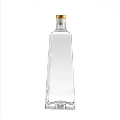 Wholesale 700ml 750ml Whisky Tequila Gin Brandy Glass Bottle Empty Liquor Bottle