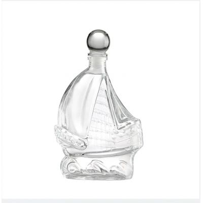 Custom 300ml 500ml Glass Bottles Vodka Spirits Liquor Whisky Wine Glass Bottle With Corked
