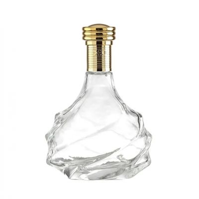High Quality 500ml 750ml Bottle Glass Vodka Liquor Spirits wine glass Bottle