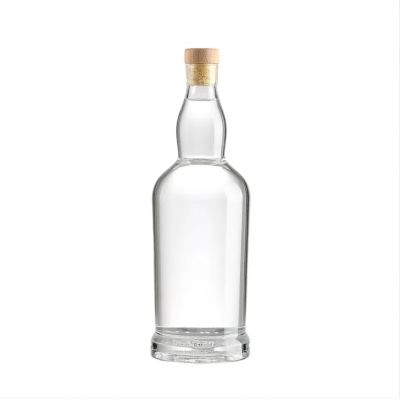 Custom Glass Liquor Vodka Bottles 500ml 750ml Whisky Glass Bottle