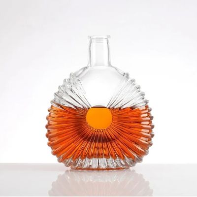 Wholesale 200ml 330ml 500ml Empty Presenter XO Vodka Whisky Gin Tequila Brandy Rum Glass Bottles