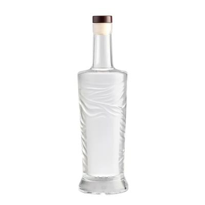 Customized 350ml 550ml 750ml empty vodka glass bottle whisky Wine Glass Bottle
