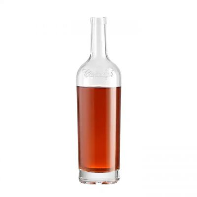 Wholesale 500ml 750ml 1000ml Wine Glass Bottle Wine Liquor Clear Bottles