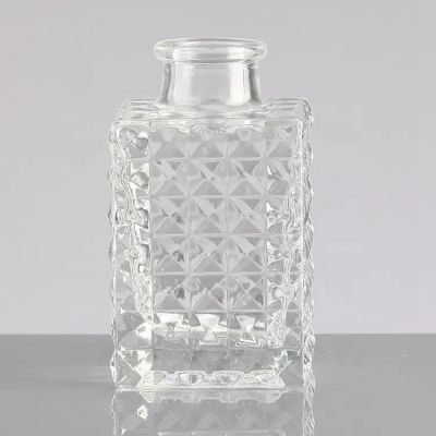 500ml 750ml 1000ml transparent whiskey glass bottle can be customized