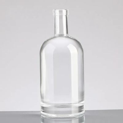 supplier cock shaped lint rectangular 100ml 500ml 750ml vodka whiskey xo brandy spirit liquor wine glass bottle with t cap