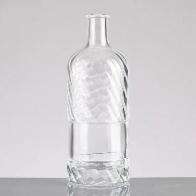 custom 200ml 375ml 500ml 700ml 750ml 1000ml whiskey gin and vodka bottle glass gin bottle for gin