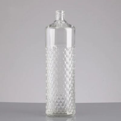 custom 200ml 375ml 500ml 700ml 750ml 1000ml whiskey gin and vodka bottle glass gin bottle for gin